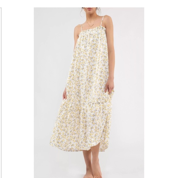 Blue pepper floral dress - Picture 1 of 8